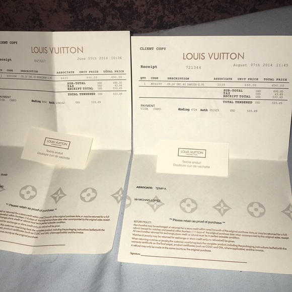 Authentic Louis Vuitton belts - Picture 3 of 8